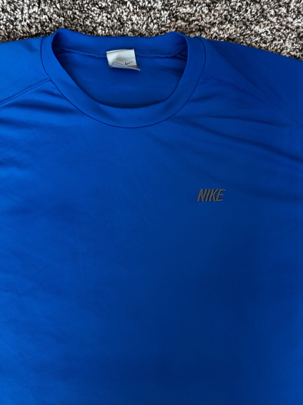 Nike Bright Blue Short-Sleeve Performance Tee - Picture 2 of 5